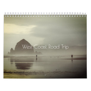 West Coast Road Trip Calendar