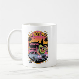 West Coast Vibes Avocado Coffee Mug
