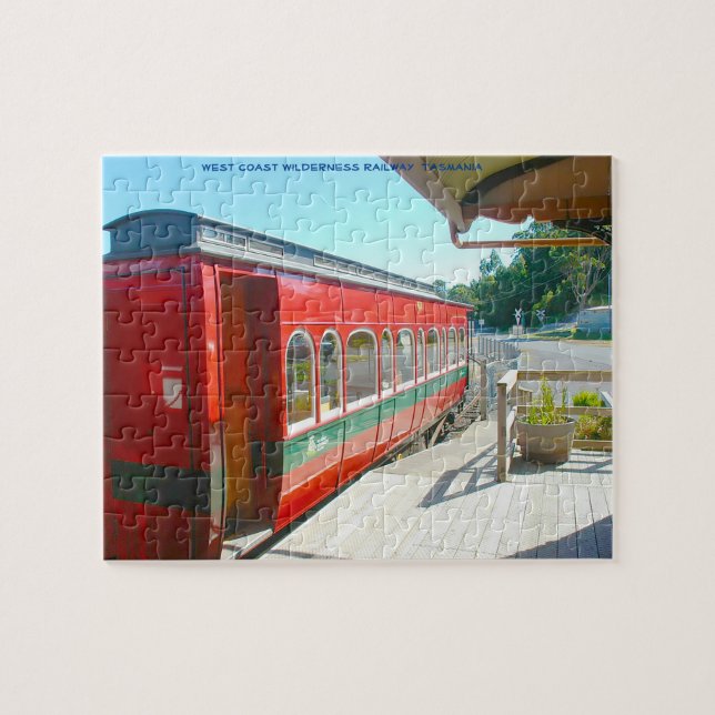West Coast Wilderness Railway  Tasmania Jigsaw Puzzle (Horizontal)