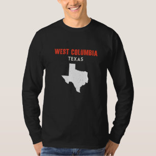 West Columbia Texas USA State America Travel Texas T-Shirt