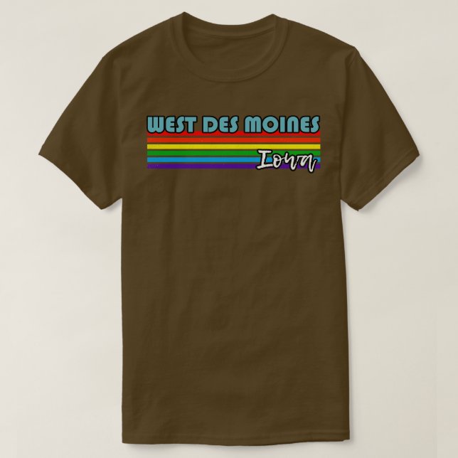 West Des Moines Iowa Pride West Des Moines LGBT Gi T-Shirt (Design Front)