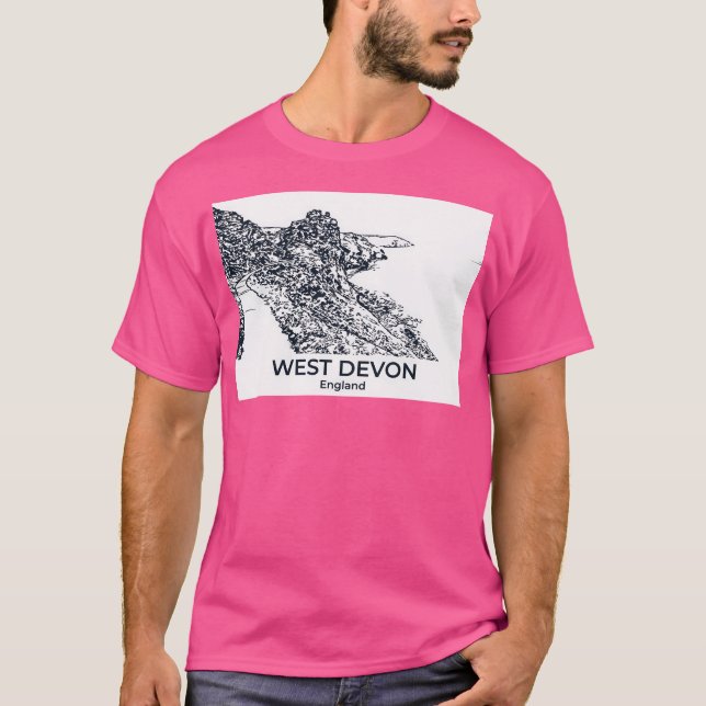 West Devon - England T-Shirt (Front)
