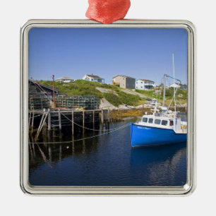 West Dover, Nova Scotia, Canada. Metal Tree Decoration