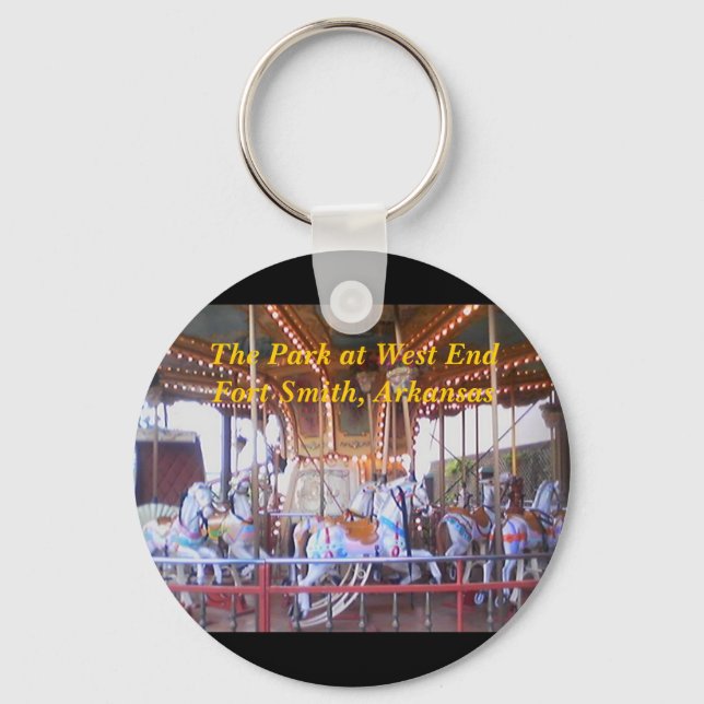 West End Carousel keychain (Front)