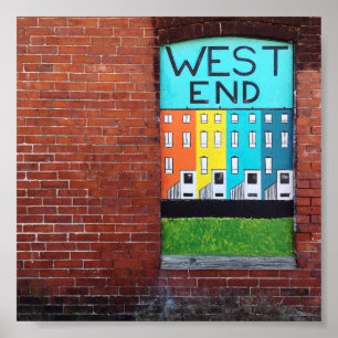 west end city wall art
