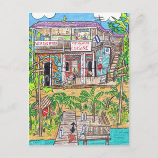 West End Divers Postcard