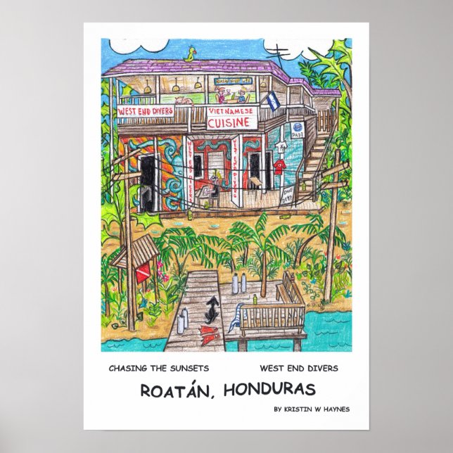 West End Divers Poster (Front)