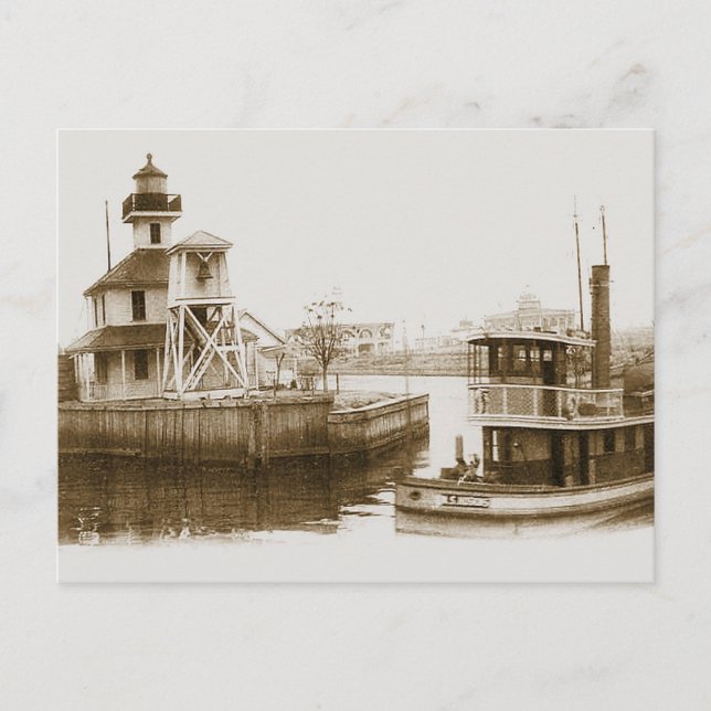 West End New Orleans 1906 Postcard (Front)