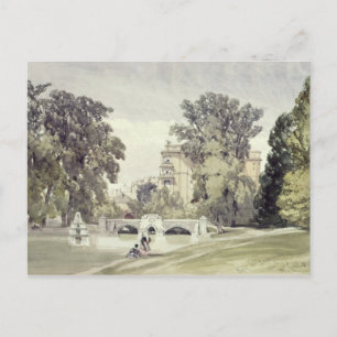 West End of the Serpentine, Kensington Gardens Postcard