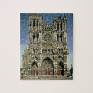 West Facade, c.1220-70 (photo) (for details see 94 Jigsaw Puzzle
