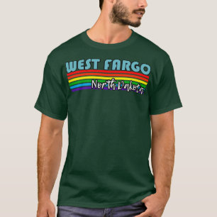 West Fargo North Dakota Pride West Fargo LGBT Gift T-Shirt