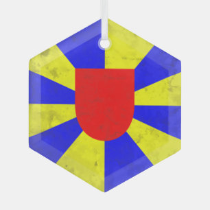 West Flanders Glass Tree Decoration