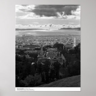 West from Big "C" Late Afternoon Poster