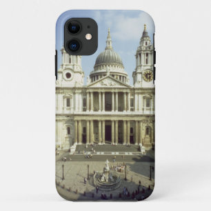 West front of St. Paul's Cathedral, designed by Si iPhone 11 Case