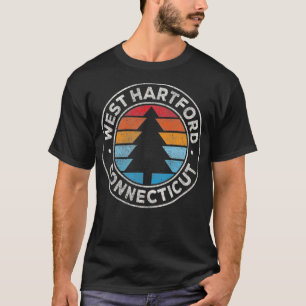 West Hartford Connecticut CT Vintage Graphic Retro T-Shirt
