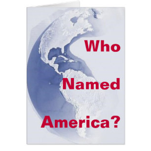 West-Hemisphere, Who Named America? - Customised