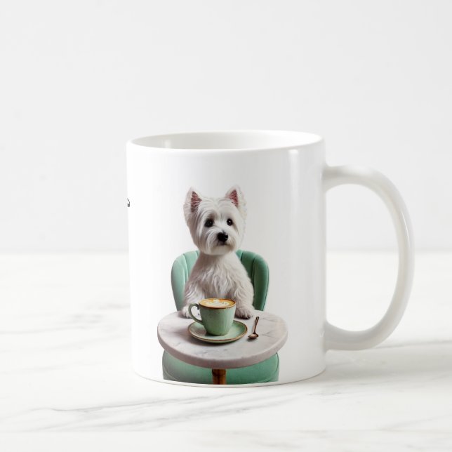 West Highland Terrier Coffee Mug (Right)