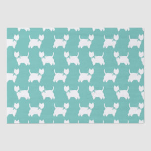 West Highland Terrier Dog Puppy Westie Tissue Paper