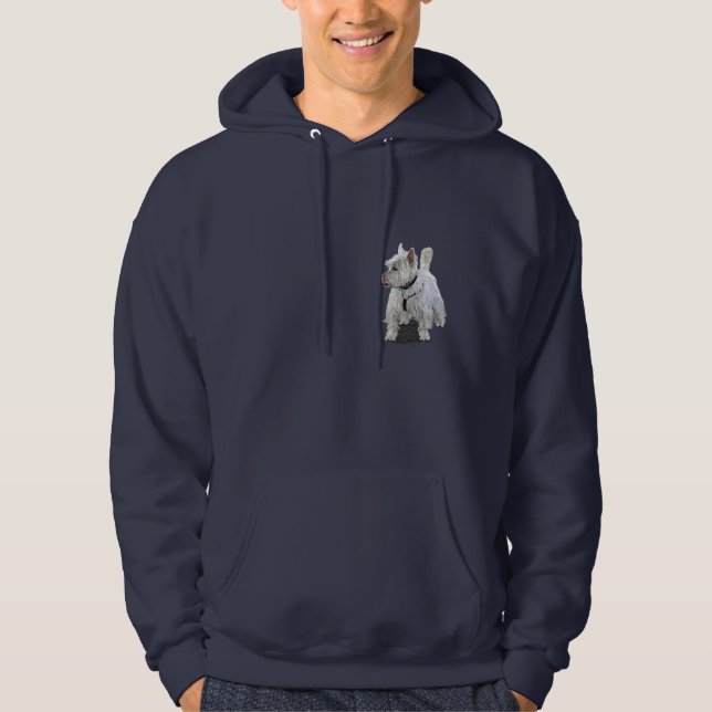 West Highland Terrier Hoodie (Front)