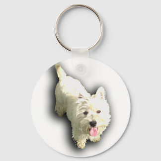 West Highland Terrier Key Ring