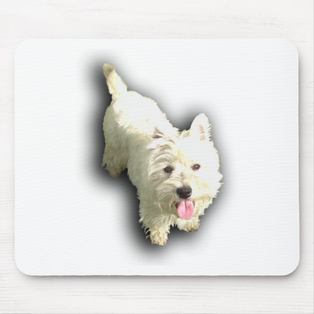 West Highland Terrier Mouse Pad (Front)