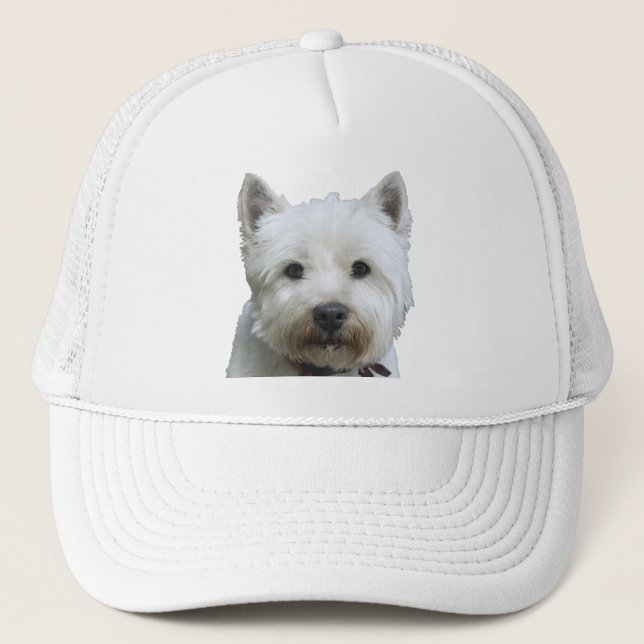 West Highland Terrier Trucker Hat (Front)