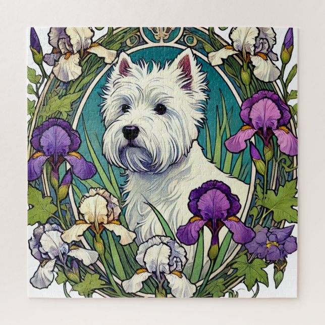 West Highland Terrier Westie                       Jigsaw Puzzle (Vertical)