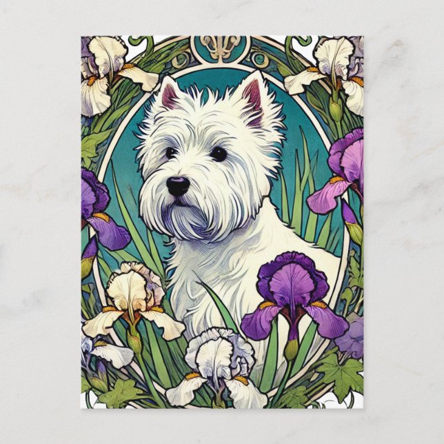 West Highland Terrier Westie                       Postcard (Front)