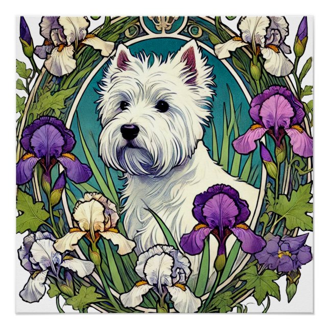 West Highland Terrier Westie                       Poster (Front)