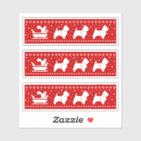 West Highland Terriers Christmas Sleigh Dogs
