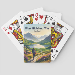 West Highland Way Scotland Playing Cards