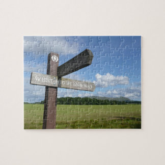 West Highland Way Sign Jigsaw Puzzle