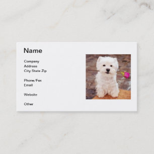 West Highland White Terrier Business Card
