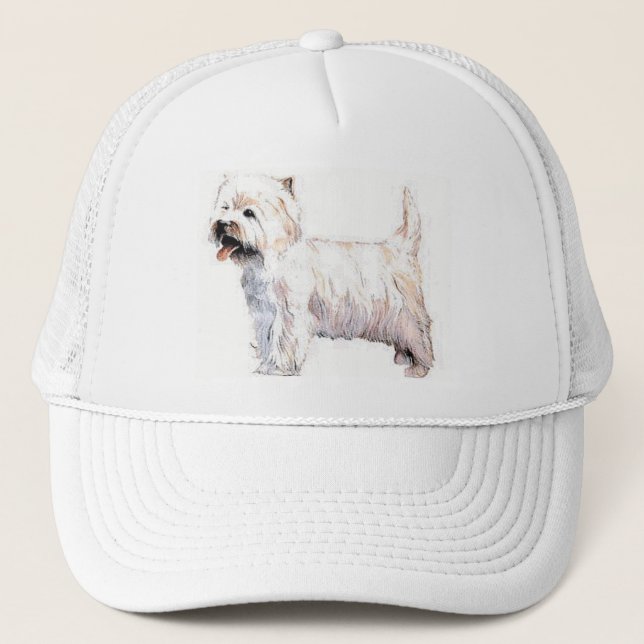 West Highland White Terrier  Cap (Front)
