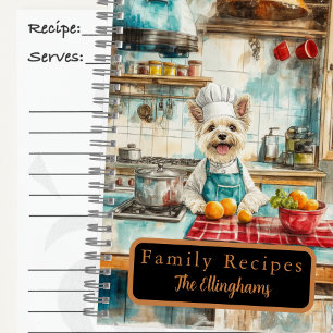 West Highland White Terrier Chef Recipe Book