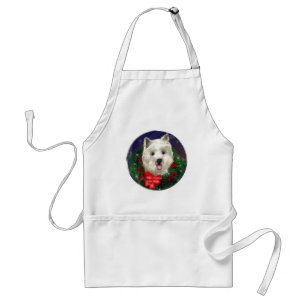 West Highland White Terrier Christmas Gifts Standard Apron