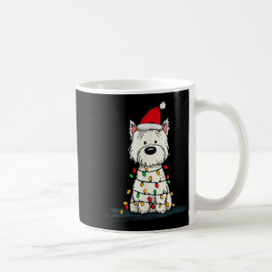 West Highland White Terrier Christmas Graphics Dog Coffee Mug