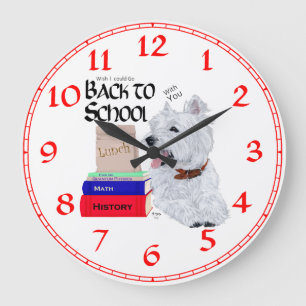 West Highland White Terrier Clock