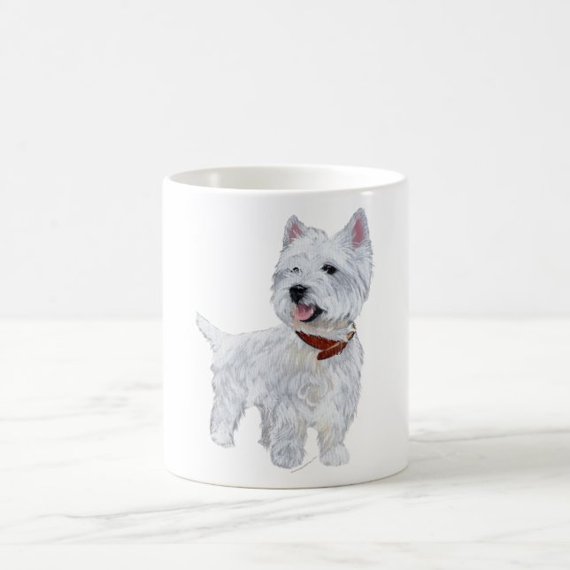West Highland White Terrier Coffee Mug (Center)