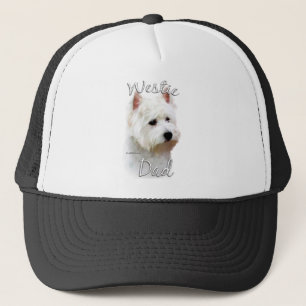 West Highland White Terrier Dad 2 Trucker Hat