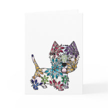 West Highland White Terrier Greeting Card
