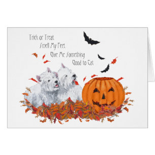 West Highland White Terrier Halloween