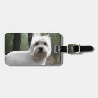 West Highland White Terrier Luggage Tag