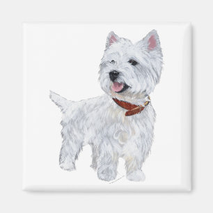West Highland White Terrier Magnet