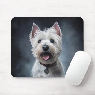 West highland white terrier mouse pad