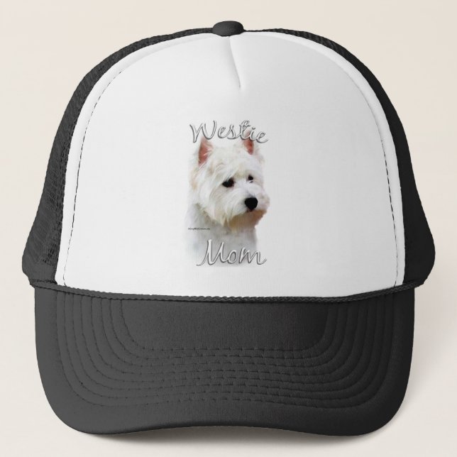 West Highland White Terrier Mum 2 Trucker Hat (Front)
