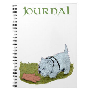 West Highland White Terrier NOTES Spiral Notebook