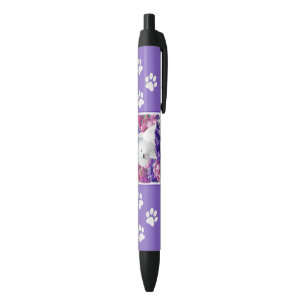 West Highland White Terrier Painting Dog Art Black Ink Pen