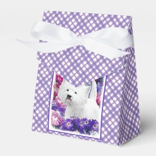 West Highland White Terrier Painting Dog Art Favour Box