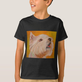 West Highland White Terrier Portrait T-Shirt